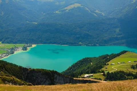 Beautiful mountain landscape Stock Photos