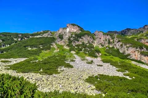 Beautiful mountain landscape Stock Photos