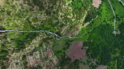 Beautiful mountain landscape in summer Stock Footage 259642484