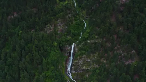 Beautiful mountain landscape in summer Stock Footage 259642601