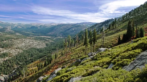 Beautiful mountain landscape, time lapse, hdr Stock Footage 48592371
