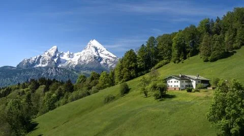 Beautiful mountain Stock Photos