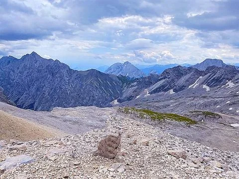 Beautiful mountain Stockfoto's
