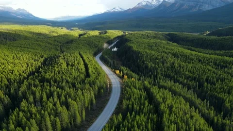  Beautiful mountain road. Driving on  Stock Footage 200351142