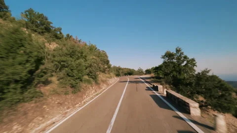 Beautiful mountain road Video stock 201837878