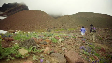 Beautiful mountain scenery Stock Footage 59510297
