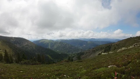 Beautiful mountain scenery Stock Footage 121489977