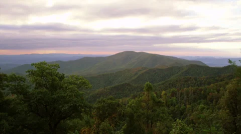 Beautiful mountain at sunset Stock-Footage 32065444