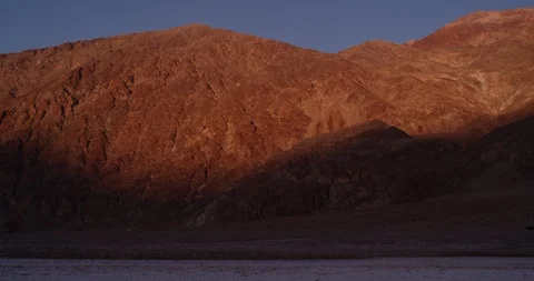 Beautiful mountain at sunset Stock Footage 107687361