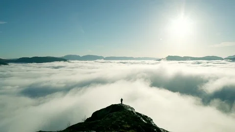 Beautiful mountain view Vídeos de archivo 99539871