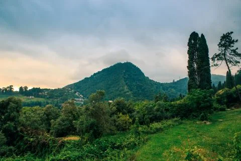 Beautiful mountain view Stock Photos