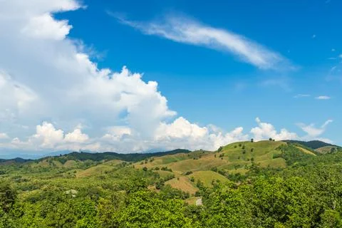 Beautiful mountain view Stock Photos