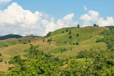 Beautiful mountain view Stock Photos