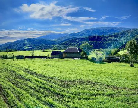Beautiful Mountain View Foto stock