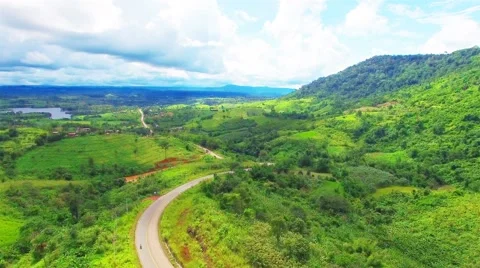 Beautiful mountain views Stock Footage 56329864