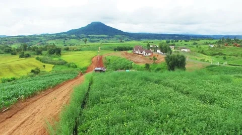 Beautiful mountain views Stock Footage 56379386