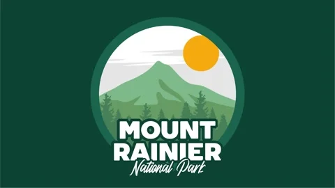  beautiful mountain views at Mount Rainier National Park 스톡 동영상 330833086