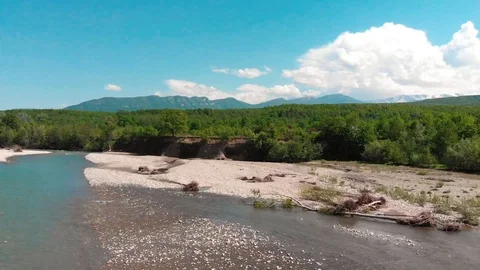 Beautiful mountain views from the top. Stock Footage 97628079