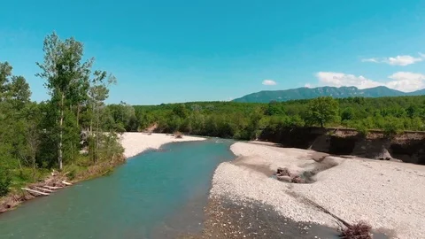 Beautiful mountain views from the top. Vidéo 97628110