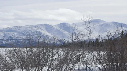 Beautiful mountain in Yukon Video stock 145273218
