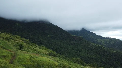 Beautiful mountains and nice clouds Stock Footage 116792321