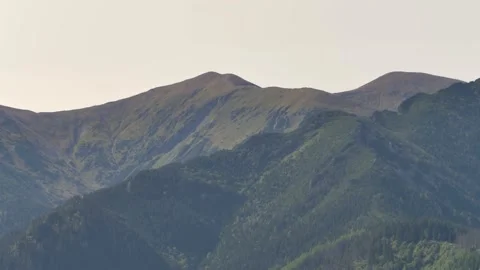 Beautiful mountains in autumn light. Stock Footage 144357291