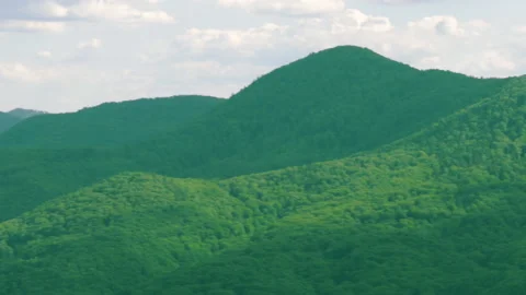 Beautiful mountains landscape and dramatic cloudy sky Видео 201523167