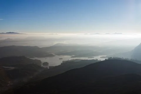 Beautiful mountains landscape. Stock Photos