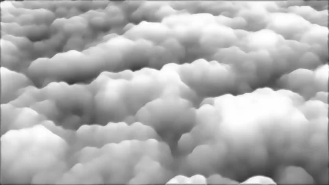 Beautiful moving clouds 3D animation, Clouds Background Stock Footage 293076206