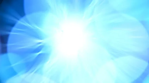 Beautiful multi color flare background Stock Footage 148003555