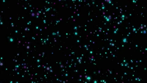 Beautiful multi-colored circle particles Video stock 170821589