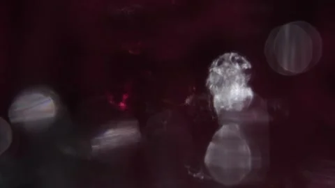 Beautiful multi-colored full-screen abstract crystal light reflection Видео 317538410