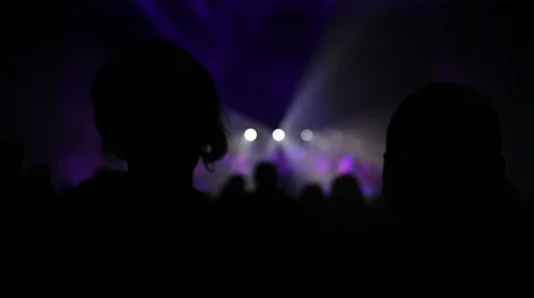 Beautiful multi colored laser show Video stock 63168257