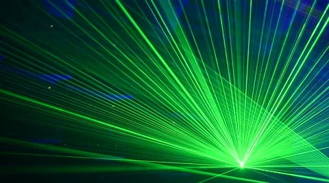 Beautiful multi colored laser show Vídeo Stock 63168263