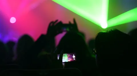 Beautiful multi colored laser show Vidéo 63168269