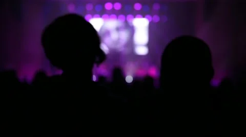 Beautiful multi colored laser show Video stock 63168290