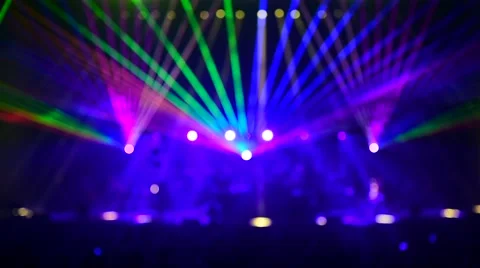 Beautiful multi colored laser show Vidéo 63168363
