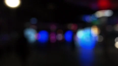 Beautiful multicolor bokeh effect.Glitter multicolored light spots. Stock Footage 124628695