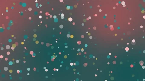 Beautiful multicolor simple Moving particles minimal and elegent background Video stock 272640697