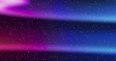 Beautiful multicoloured aurora light phenomenon in a clear night sky Vídeos de archivo 118073176