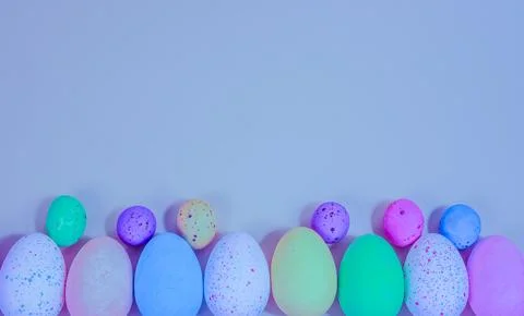 Beautiful multicoloured Easter egg Foto stock