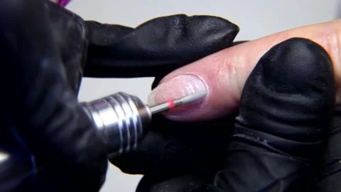 Beautiful nails manicure 스톡 동영상 100672151