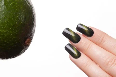 Beautiful nails. Stock Photos