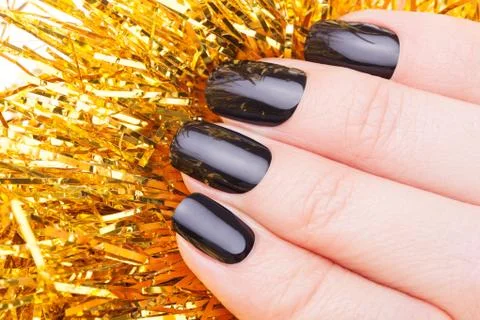 Beautiful nails. Stock Photos