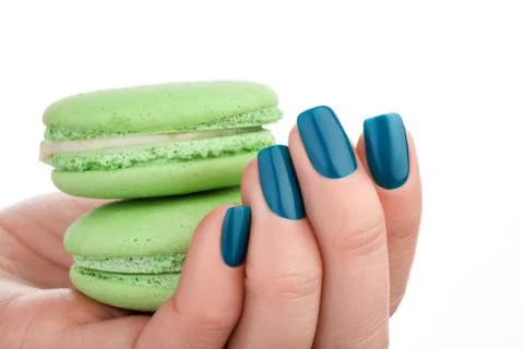 Beautiful nails. Stock Photos