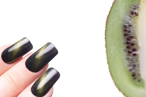 Beautiful nails. Foto stock