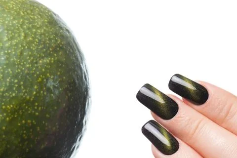 Beautiful nails. Stock Photos