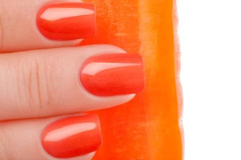 Beautiful nails. Foto stock