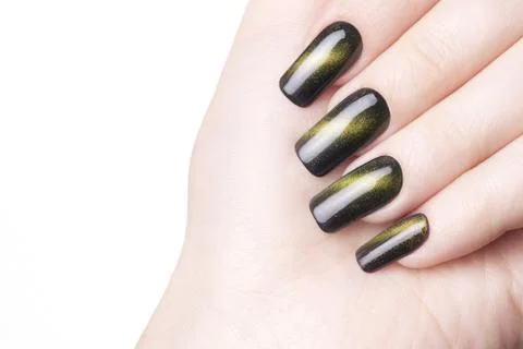 Beautiful nails. Stock Photos