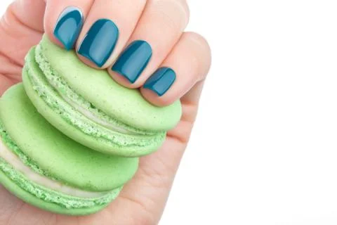 Beautiful nails. Stock Photos